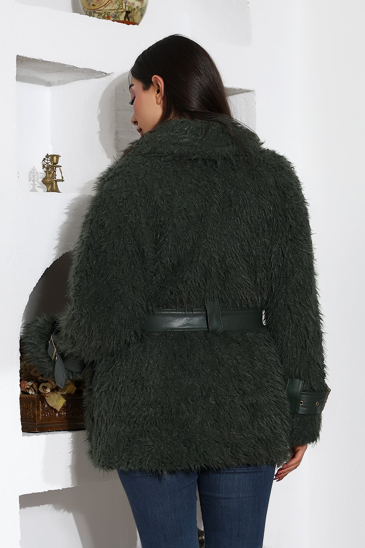 DERİ KEMERLİ KÜRK