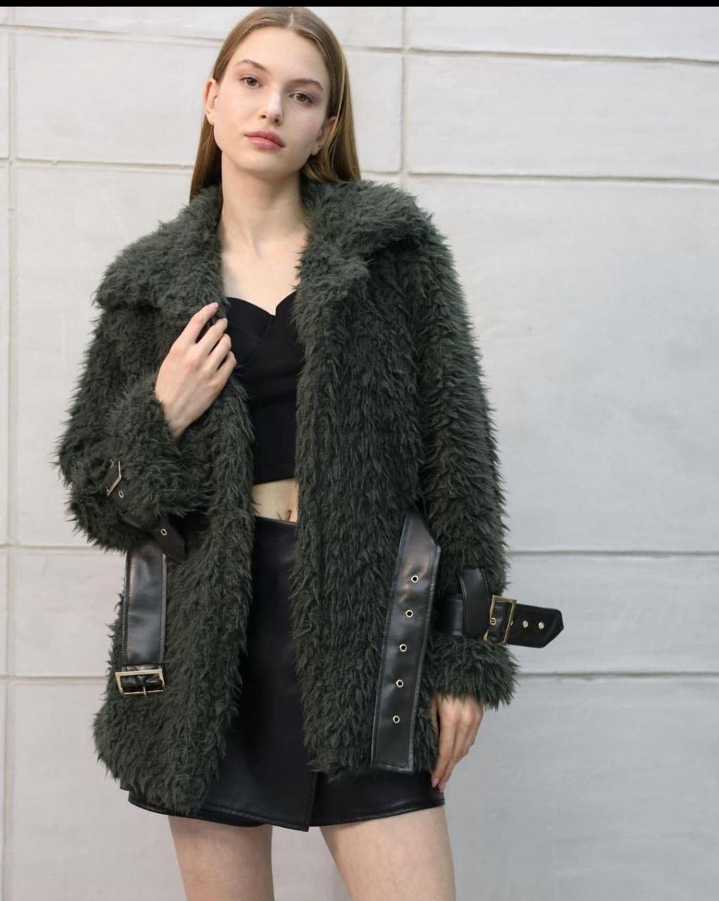 DERİ KEMERLİ KÜRK